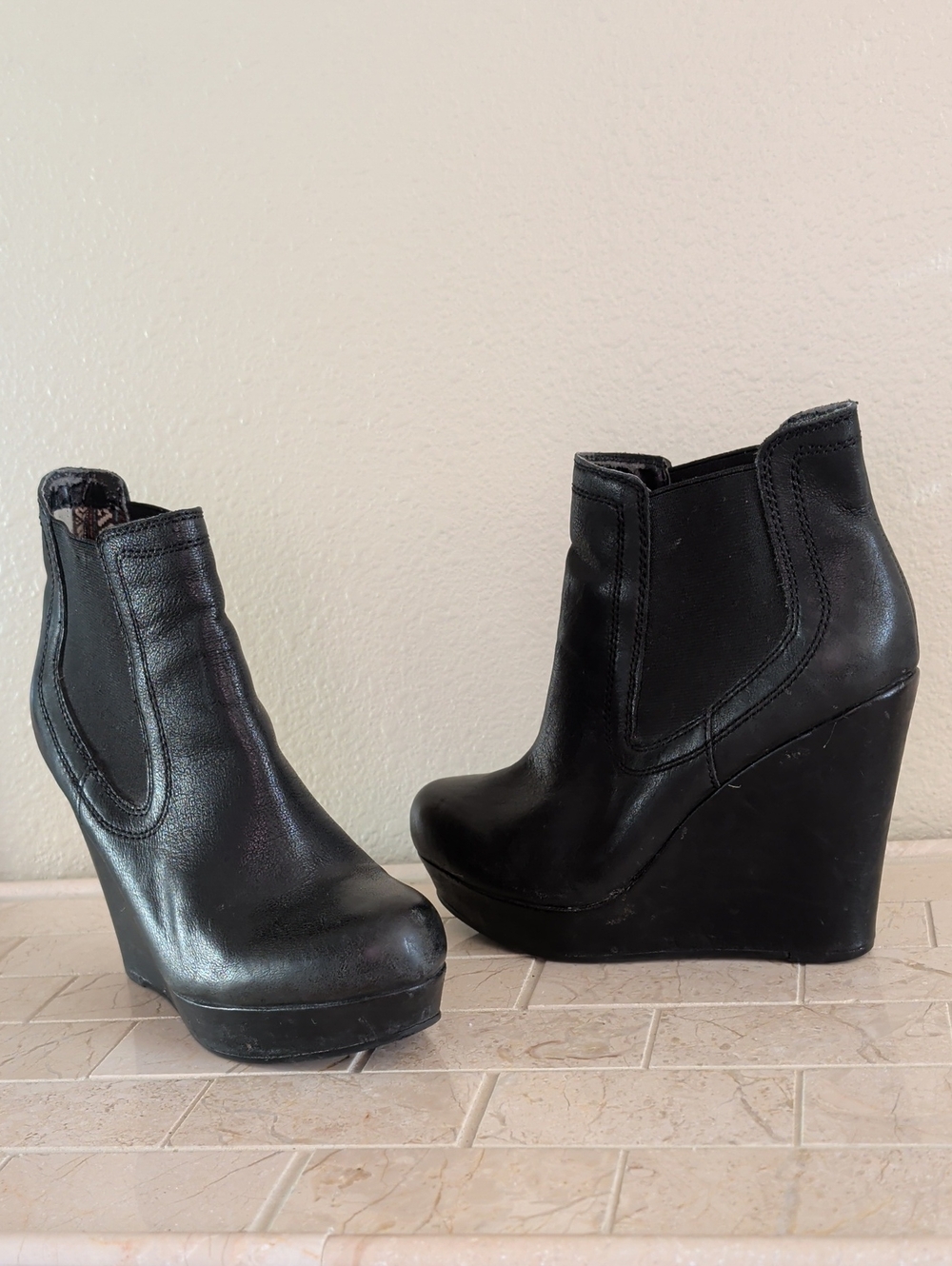 Seychelles Wedge-Heel Platform Booties